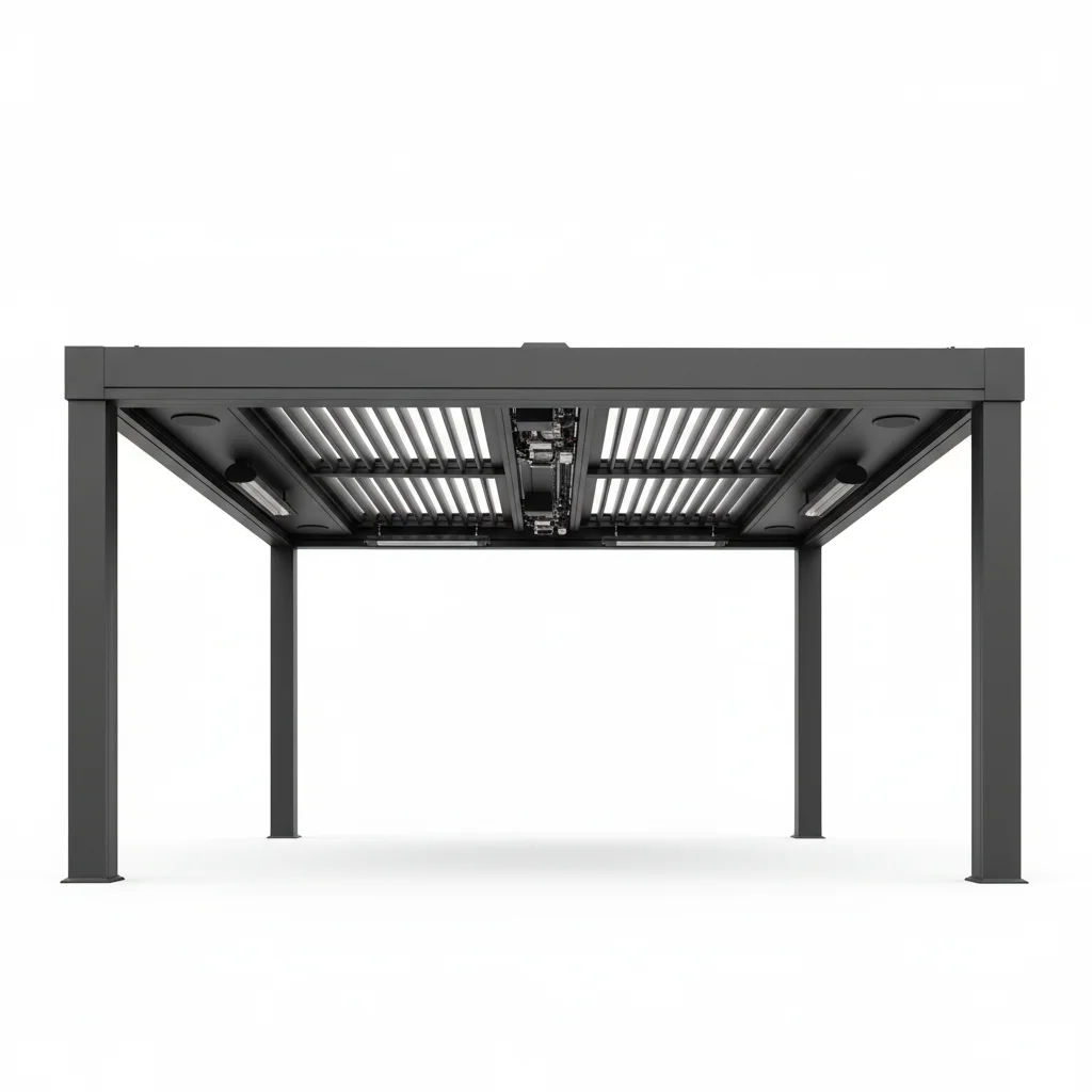 Bioclimatic Pergola 5x4m Premium by TuExterior